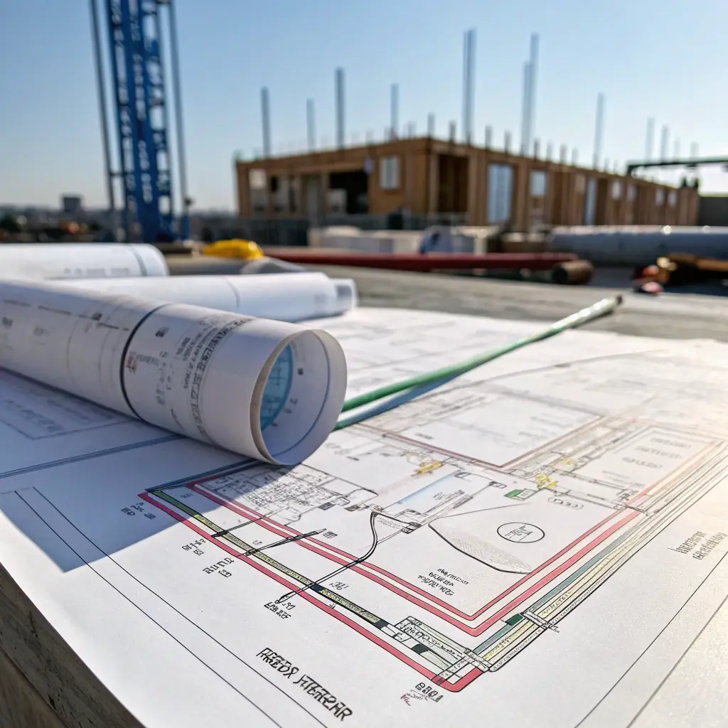 A3 Waterproof Building Plan